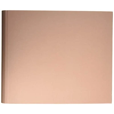 Abbildung von Rössler Papier 13161150006 Fotoringbuch mit Schleife, 230 x 210 mm, 2 Ringe, 50 Seiten, rosa, 1 Stück