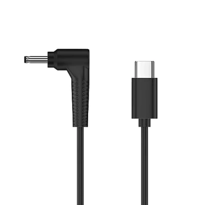 Abbildung von HVRFJXI UsbC TypeC Zu DC5 5x2 5mm 4 0x1 7mm 3 5x1 35mm 12V PD Trigger Power Kabel Adapter Linie Für LCD Monitore