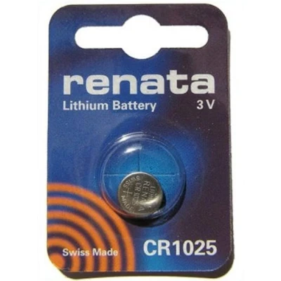 Abbildung von 1 x Renata 1025 Swiss Made Lithium Knopfzelle