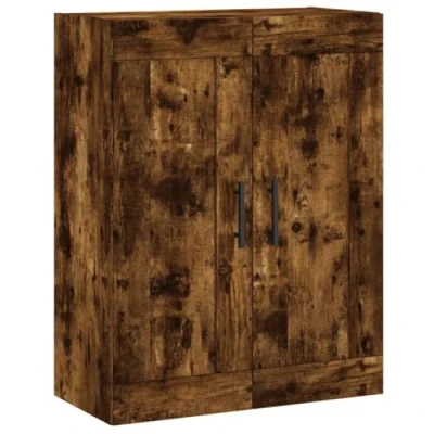 Abbildung von vidaXL Wandschrank Räuchereiche 69,5x34x90 cm Holzwerkstoff