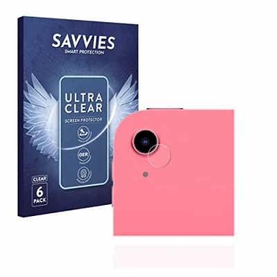 Abbildung von Savvies 6 Stück Schutzfolie für Apple iPad 10.9&quot; 2022 WiFi (NUR Kameraschutz, 10. Gen.) Displayschutz Folie Ultra Transparent
