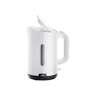 Abbildung von Braun Wasserkocher WK1100WH weiß/schwarz 1,7L, 2200 Watt