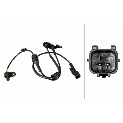Abbildung von HELLA 6PU 358 219 271 ABS Sensor mit Klammer Hallsensor 2 975 HYUNDAI: Tucson