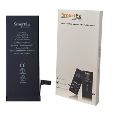 Abbildung von Smartex® Black Label Akku Batterie kompatibel mit iPhone 6S 1715 mAh 2 Jahre Garantie