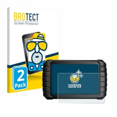 Abbildung von BROTECT Entspiegelungs Schutzfolie für iCarsoft CR Max BT (2024) (2 Stück) Matte Displayschutz Folie, Anti Reflex, Fingerprint