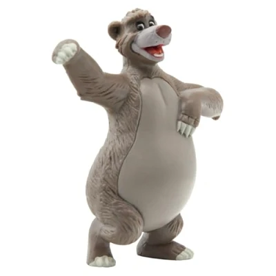 Abbildung von Bullyland 12381 Spielfigur Balu aus Walt Disney Das Dschungelbuch, ca. 7,4 cm, detailgetreu, ideal als kleines Geschenk für Kinder ab 3 Jahren
