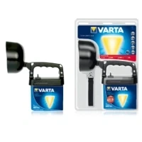 Abbildung von Varta 4 Watt LED Work Light (inkl. High Energy 6 Volt Batterie Arbeitsleuchte Taschenlampe Flashlight Handscheinwerfer Werkstattlampe Worklight Lampe bis zu 270 Stunden Betriebsdauer mit Tragegurt)