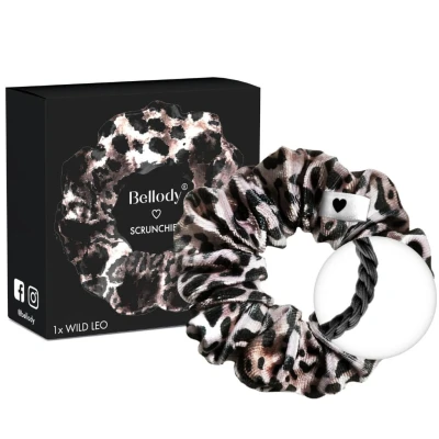 Abbildung von Bellody Scrunchie Haargummis Leopardprint