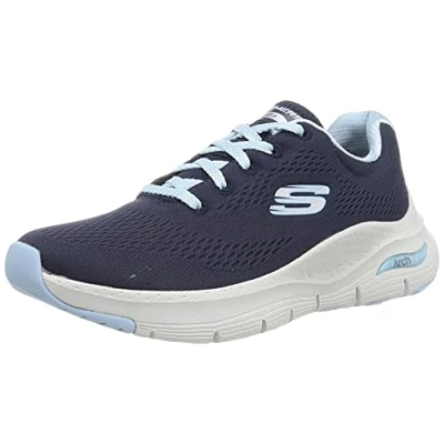 Abbildung von Skechers Sport Sneaker low, Damen, Größe: 37, Blau nvlb Schuhe