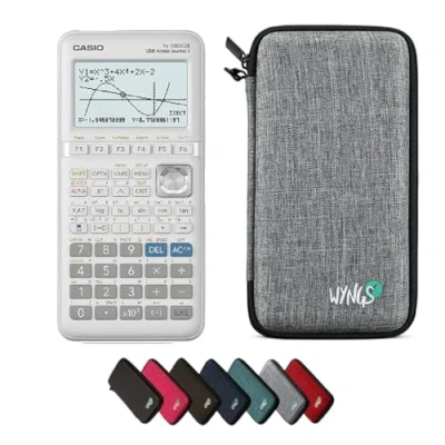 Abbildung von CALCUSO Sparpaket Hellgrau mit Grafikrechner Casio FX 9860GIII