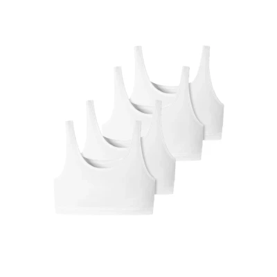 Abbildung von Schiesser 4PACK Bustier, Damen, Größe: 34, Weiss