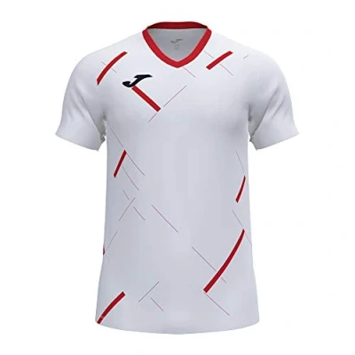 Abbildung von Joma T Shirt mit kurzen Ärmeln Tiger III Wei Rot, 101903.206.XL