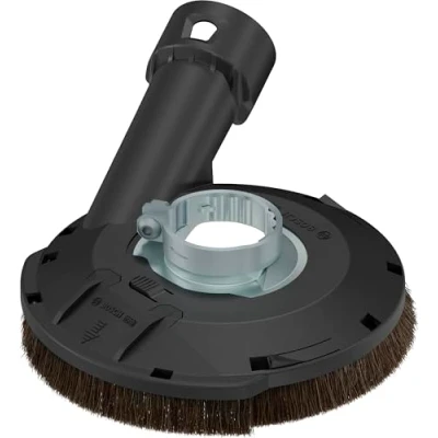 Abbildung von Bosch 1x PRO Absaughaube (Ø 115, 125 mm, Professional Zubehör Kleiner Winkelschleifer)