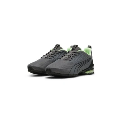 Abbildung von Puma Voltaic EVO Light Trainingsschuh, Herren, Größe: 46, Cool dark gray/fizzy lime Schuhe