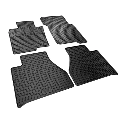 Abbildung von AutoStyle CK RME03 Fußmattensatz Vollgummi vorne und hinten 4 schwarz