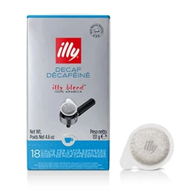 Abbildung von Illy Espresso entkoffeiniert, 2 x 18 ESE Pads / Pods Cialde, 2er Pack, 250 g