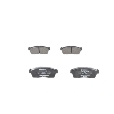 Abbildung von BOSCH 0 986 494 700 Bremsbelagsatz Low Metallic mit akustischer Verschleißwarnung CITROËN: C Zero Schrägheck, PEUGEOT: iOn MITSUBISHI: i