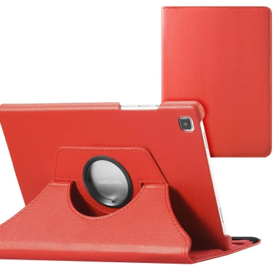 Abbildung von 360 drehbare Klapphülle für das Samsung Galaxy Tab S6 Lite / (2022) Rot