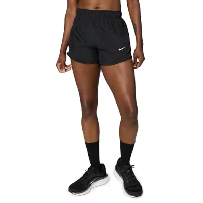 Abbildung von Nike Performance Tempo Short kurze Sporthose, Damen, Größe: XS, Black/reflective silver