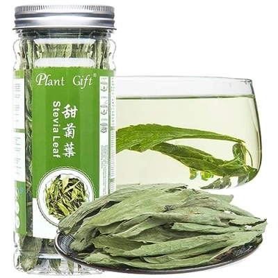 Abbildung von Plant Gift Stevia Leaf Sweet tea, 甜菊叶 Organic Blatt Tee, süßer Kräutertee chinesische Gesundheit 20g
