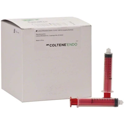 Abbildung von CanalPro Color Syringes 10ml rot 50 Einmalspritzen
