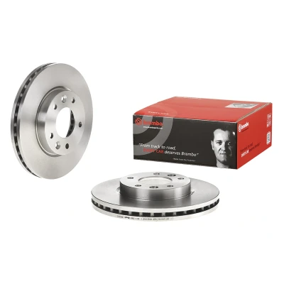 Abbildung von BREMBO 09.A609.10 Bremsscheibe 274 28 5 innenbelüftet KIA: Carnival 2, I