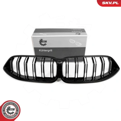 Abbildung von ESEN SKV 66SKV228 Kühlergrill schwarz, glänzend BMW: 8 Gran Coupe