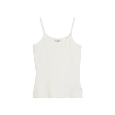 Abbildung von Marc O&#039;Polo Denim SPAGHETTITRÄGERSLIM AUS Top, Damen, Größe: XXL, Silky white