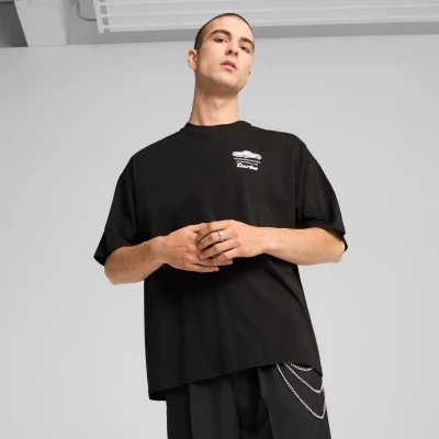 Abbildung von Puma Porsche Legacy Graphic T Shirt 1 Herren Mit Plain Black Größe: XXL