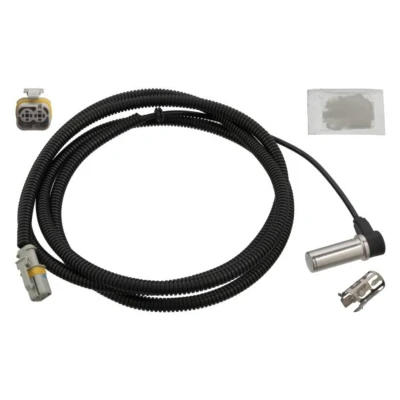 Abbildung von FEBI BILSTEIN 102457 ABS Sensor Hinterachse links, Vorderachse links mit Fett, Hülse 1800 2140 2200 MAN: M 2000 L