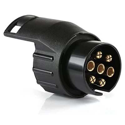 Abbildung von Anhänger Adapter 7 auf 13 Pins, 12 V, elektrischer Konverter für Anhänger/Wohnmobil/Anhängerkupplung, Auto/Wagen