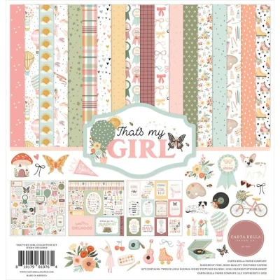 Abbildung von Carta Bella That&#039;s My Girl 12x12 Inch Collection Kit (CBG418016)
