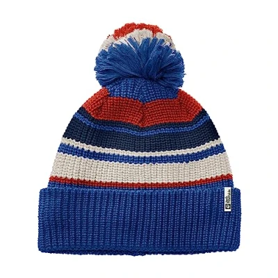 Abbildung von Jack Wolfskin Unisex Kinder Pompom Kids Beanie M tze, nordic sky, Einheitsgröße EU