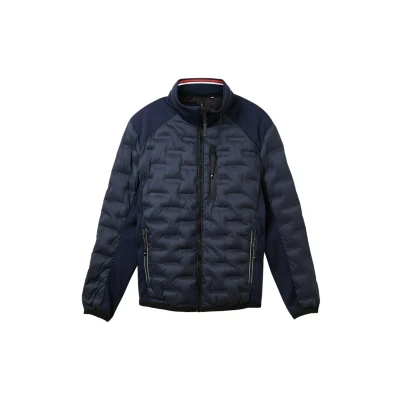Abbildung von TOM Tailor Hybrid Winterjacke, Herren, Größe: Small, Sky captain blue