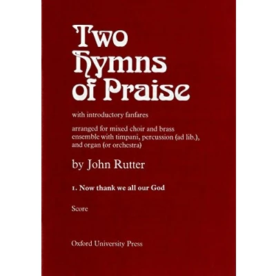Abbildung von Now Thank We All Our God: Brass Score