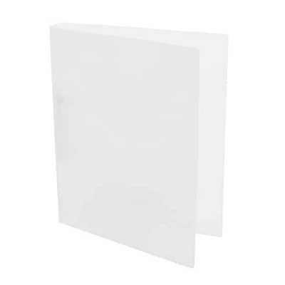 Abbildung von Idena 224335 Ringbuch DIN A4, aus PP, 2 Ringe, 35 mm Rückenbreite, transparent, 1 Stück