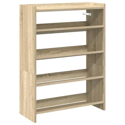 Abbildung von vidaXL Schuhregal Sonoma Eiche 80x25x61,5 cm Holzwerkstoff