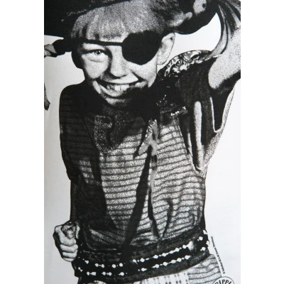 Abbildung von Logoshirt Pippi Langstrumpf Pirat Tshirt print, Damen, Größe: Medium, Altweiss
