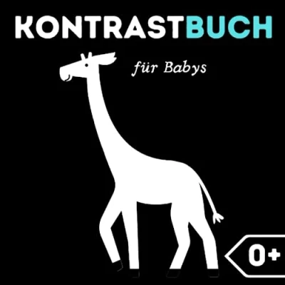 Abbildung von Kontrastbuch für Babys: Ein süßes Kinderbuch mit Bildern Kinder ab 0 Jahren Lernen nach Montessori