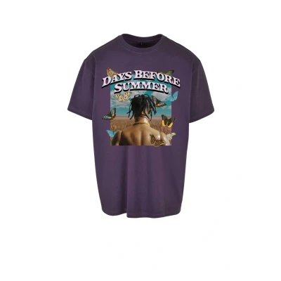 Abbildung von Upscale by Mister Tee Unisex DAYS Before Summer Tshirt print, Herren, Größe: 5XL, Purplenight