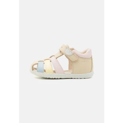 Abbildung von Geox Macchia Riemensandalette für Kinder, Größe: 26, Light ivory/light yellow Schuhe