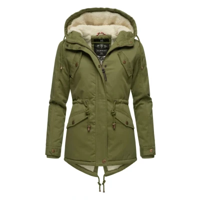 Abbildung von Marikoo Manolya Wintermantel, Damen, Größe: XS, Dusty olive
