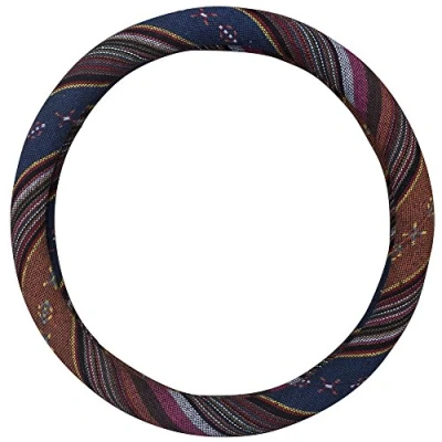 Abbildung von Istn 40cm Automobil Lenkradabdeckung Wrap Abdeckung (F, 15.25 &#039;&#039; 16&#039;&#039;)