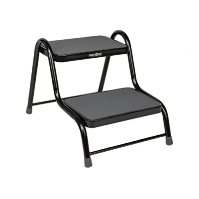 Abbildung von BRUNNER Trittleiter Doppel Trittstufe King Step Double, Wohnmobil Leiter Tritt Hocker Stahl