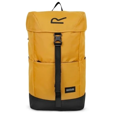 Abbildung von Regatta Rucksack Shilton 15L mit verstellbaren Schultergurten und Rückenteil für Komfort perfekt Spaziergänge, Wandern, Camping Trekking, gelb, M, Casual