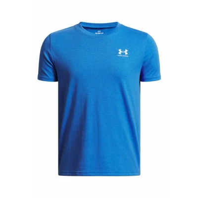 Abbildung von Under Armour UA B Sportstyle LC SS Blue Atlantis/White YLG, Atlantis/White, 150/160 cm