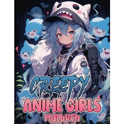 Abbildung von Creepy Kawaii: Anime Girls Malbuch für Erwachsene &amp; Jugendliche mit 50 Motiven