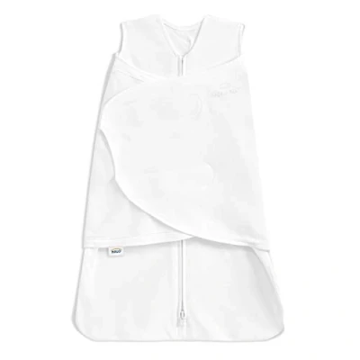 Abbildung von Halo Baby Schlafsack Swaddle 1.5 Tog Sleepsack 100% Baumwolle, weiß für Neugeborene Einfacher Zip Zugriff von Windelwechsel Tragbare Decke Grow Bag Jungen &amp; Mädchen, 3 6 Monate