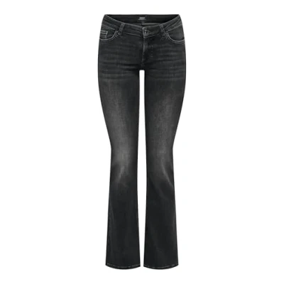 Abbildung von ONLY Onlblush Flared Jeans Bootcut, Damen, Größe: XSx34, Washed black