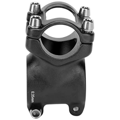 Abbildung von Dilwe Fahrrad Kurzschaft, 25,4 x 35 mm Fahrradlenker Schaft Anwendbar für mit einem Durchmesser von mm. Fahrrad(schwarz)